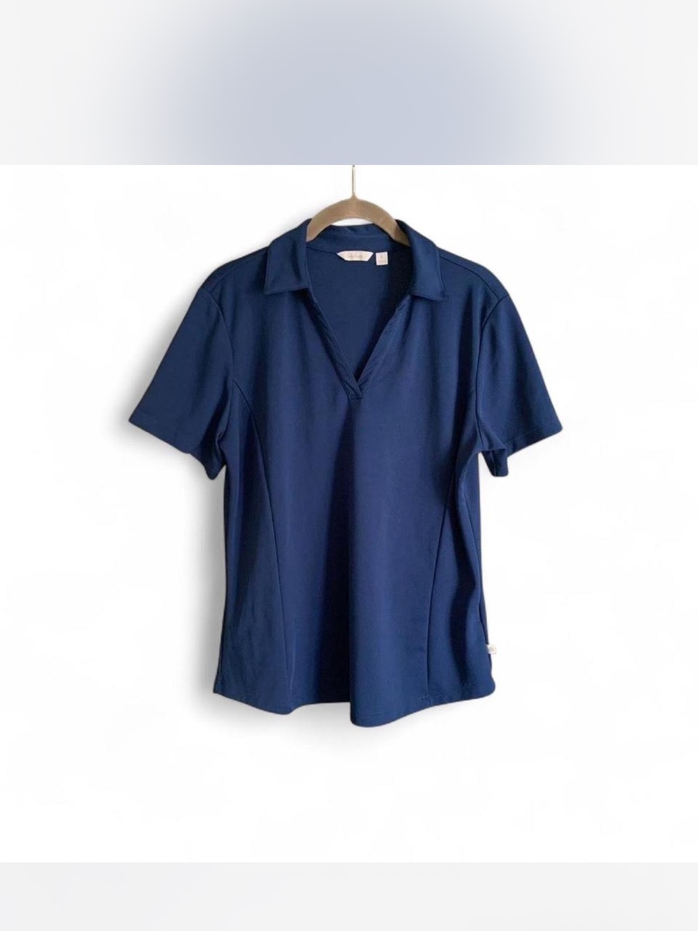 Golf Athletic Lady Hagen blue  Polo-Style Short Sleeve Top size L